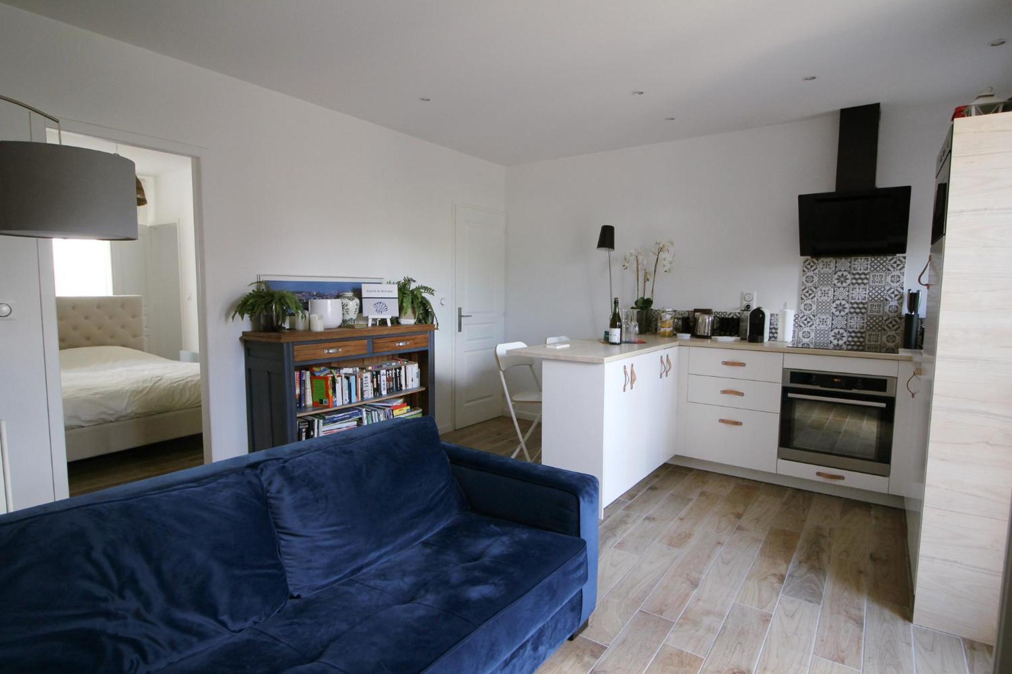Appartement Avec Terrasse Privee, Plage A Pied Saint-Aubin-Sur-Mer  Kültér fotó